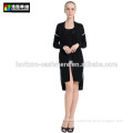 Elegant Bow Back Cashmere Coat, Women Graceful Mongolian Cashmere Coat